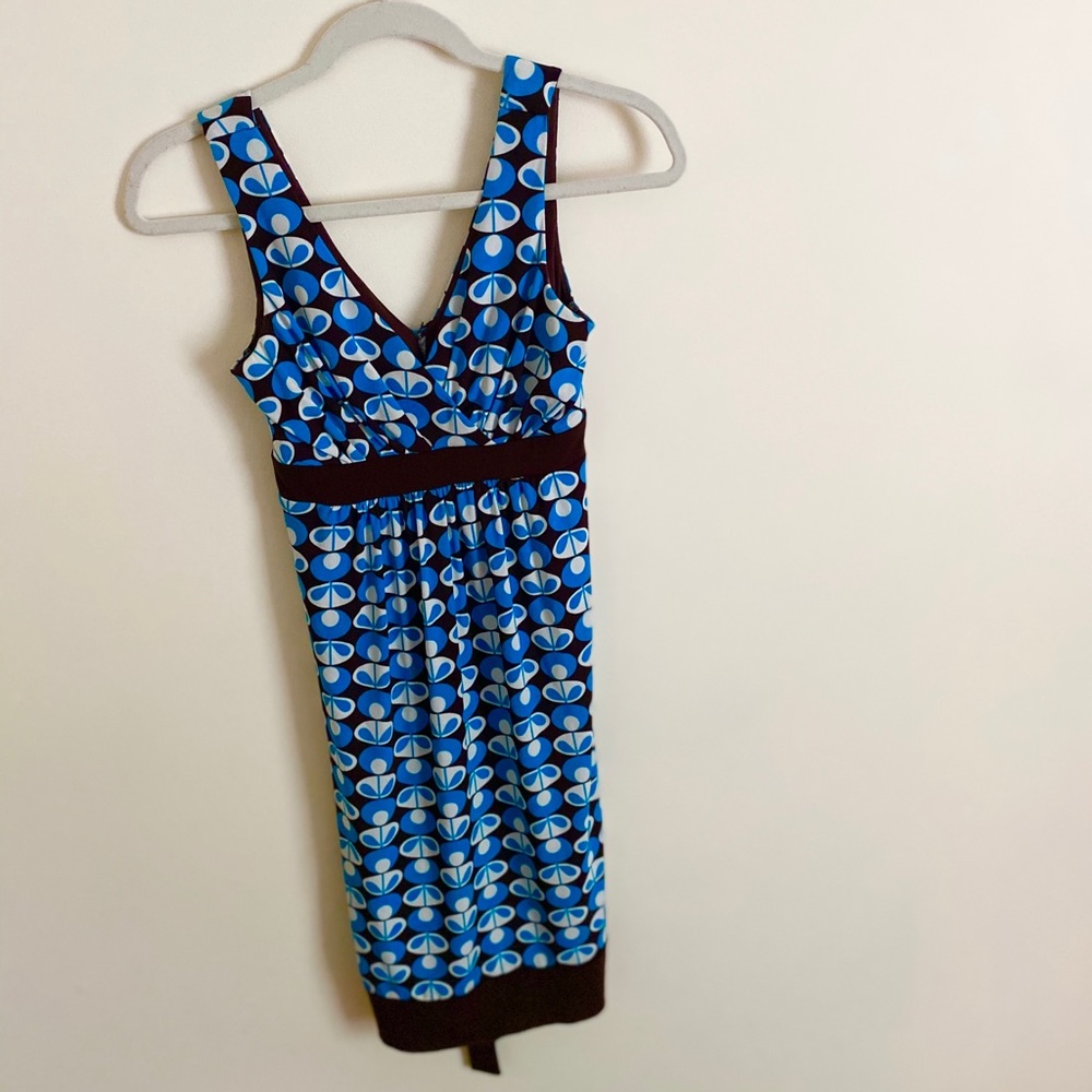Mod print dress